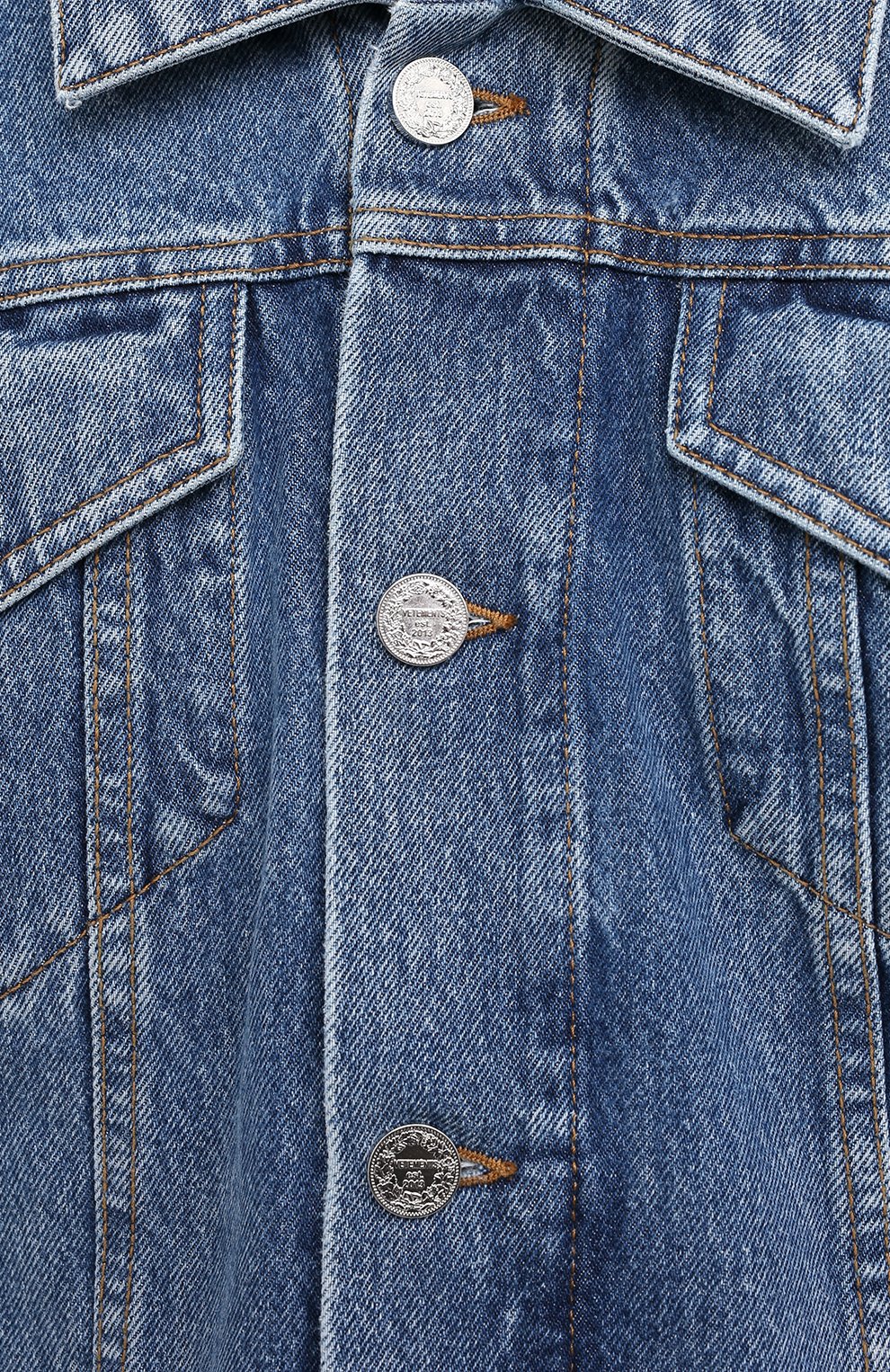 Джинсовая куртка VETEMENTS, арт. WAH21JA073 2803/MEDIUM BLUE, фото 6