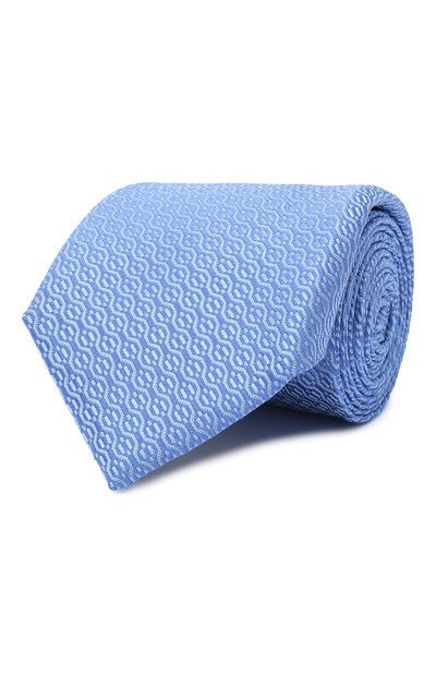 Мужской шелковый галстук CANALI, арт. 70/HJ02839
