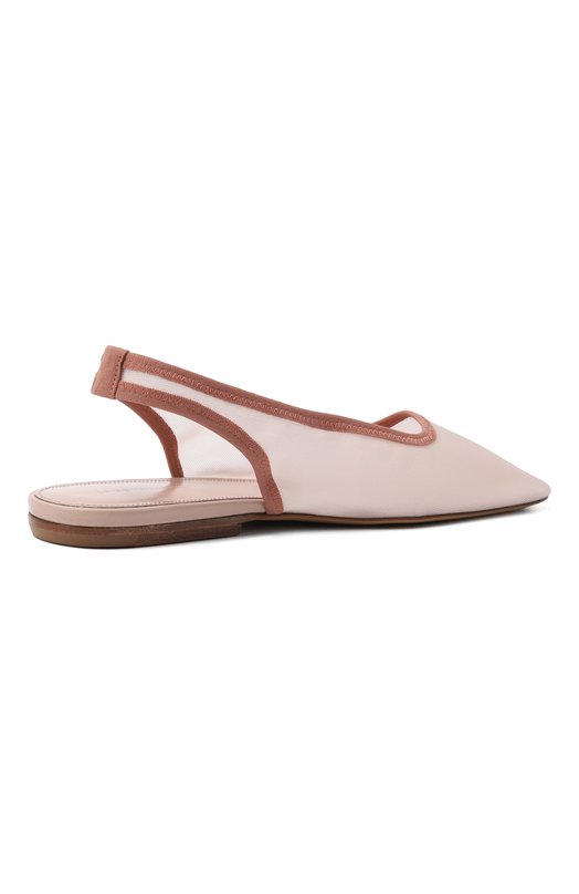 Текстильные балетки Dries Van Noten WS251/1635/900 Бежевый  WS251/1635/900 Фото 5