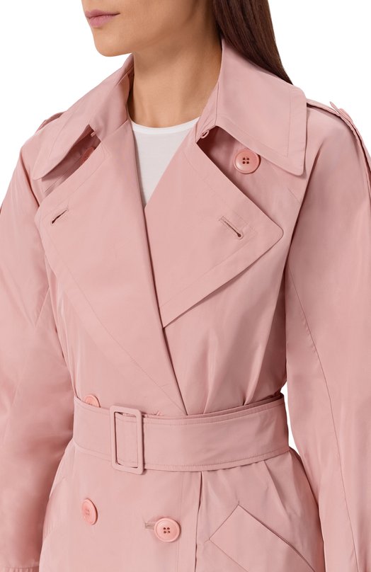 Тренч Erika Cavallini P6SP05 Розовый  P6SP05 Фото 5