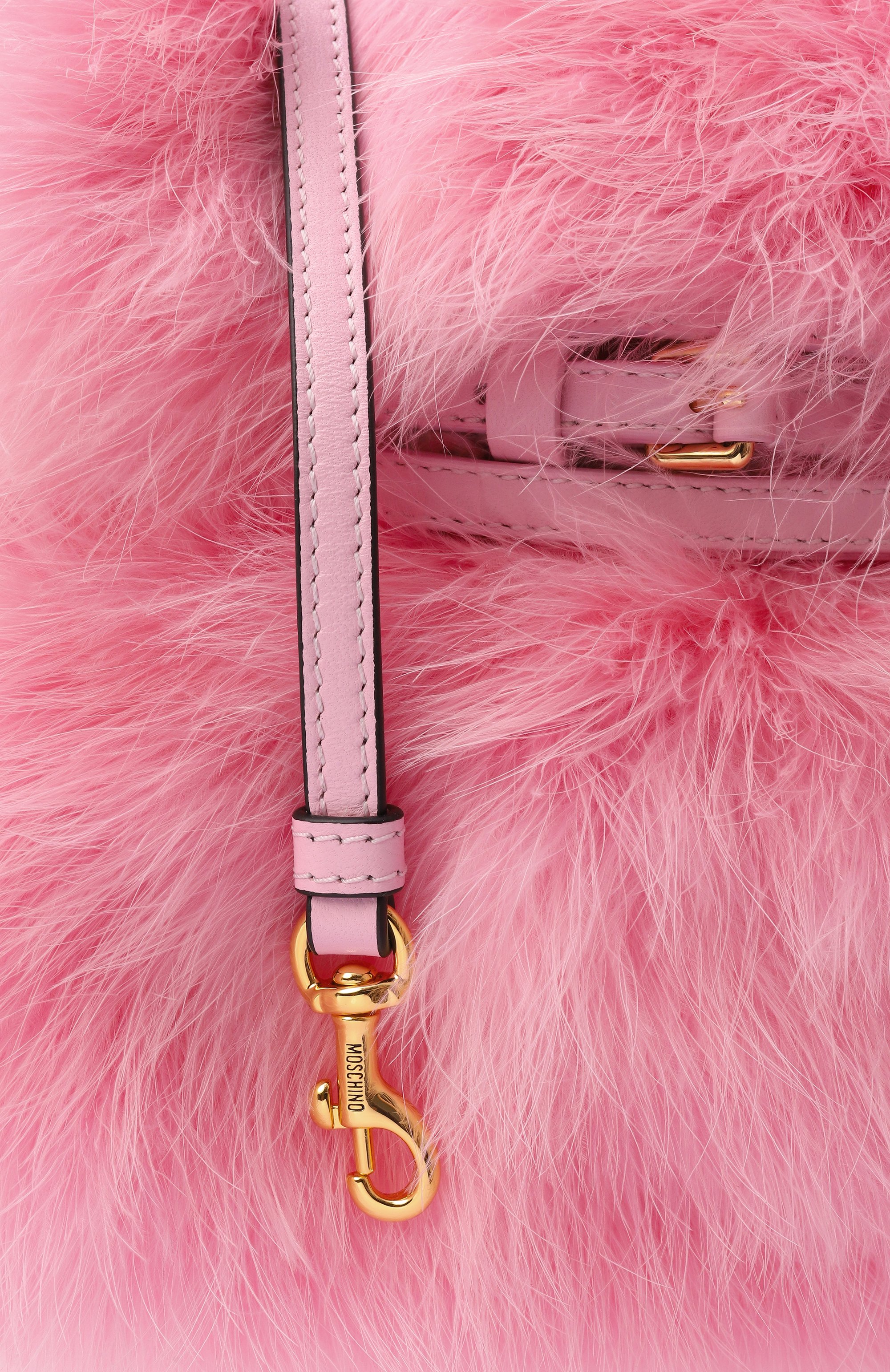 Сумка tie me small MOSCHINO розового цвета по цене 257500 руб., арт. MC4060PP10/0A4, фото 6 Сумка tie me small MOSCHINO, арт. MC4060PP10/0A4, фото 6