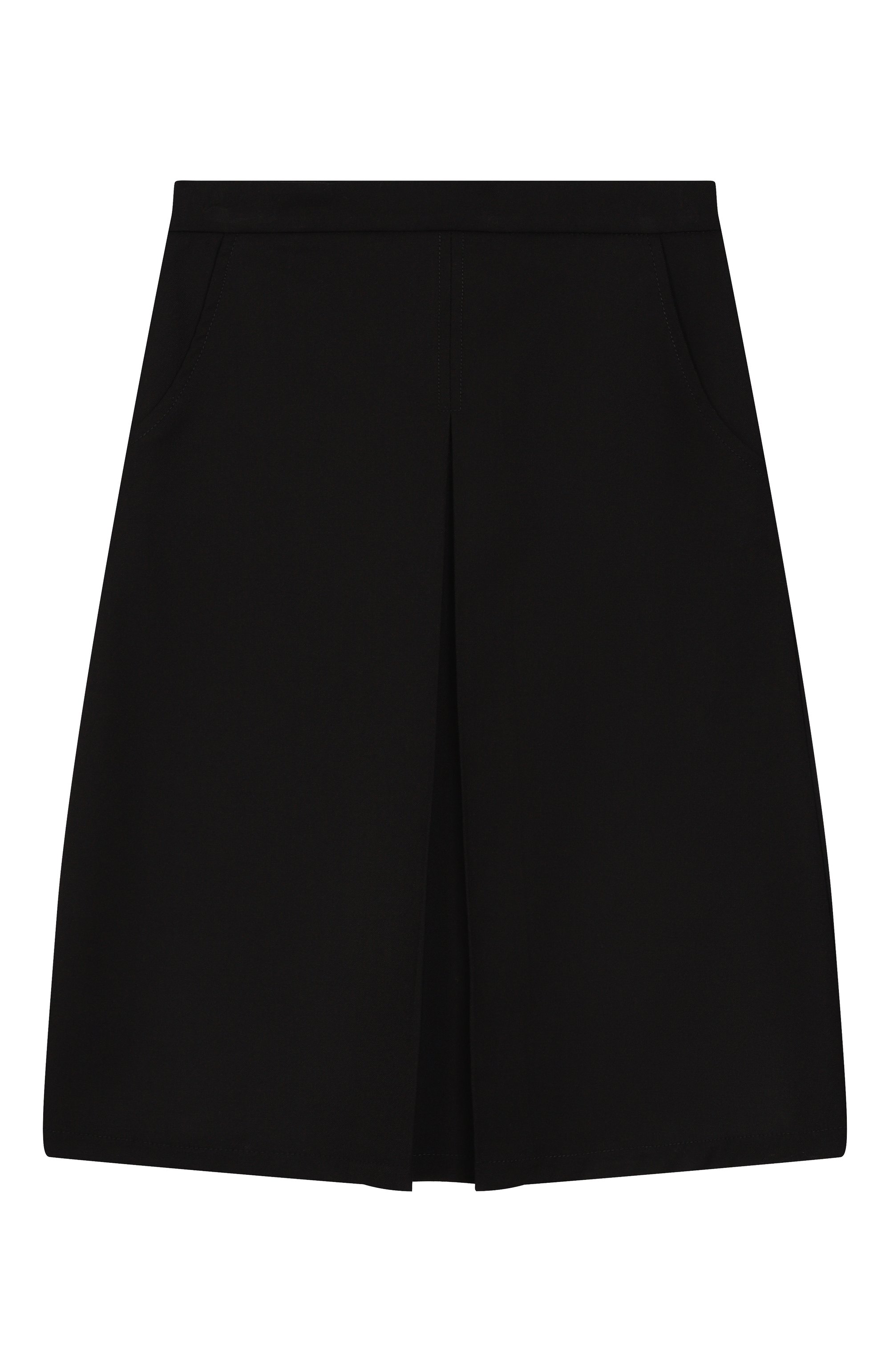 Хлопковая юбка ELLA.B черного цвета по цене 17300 руб., арт. EBR2546U/6A-8A, фото 1 Хлопковая юбка ELLA.B, арт. EBR2546U/6A-8A, фото 1