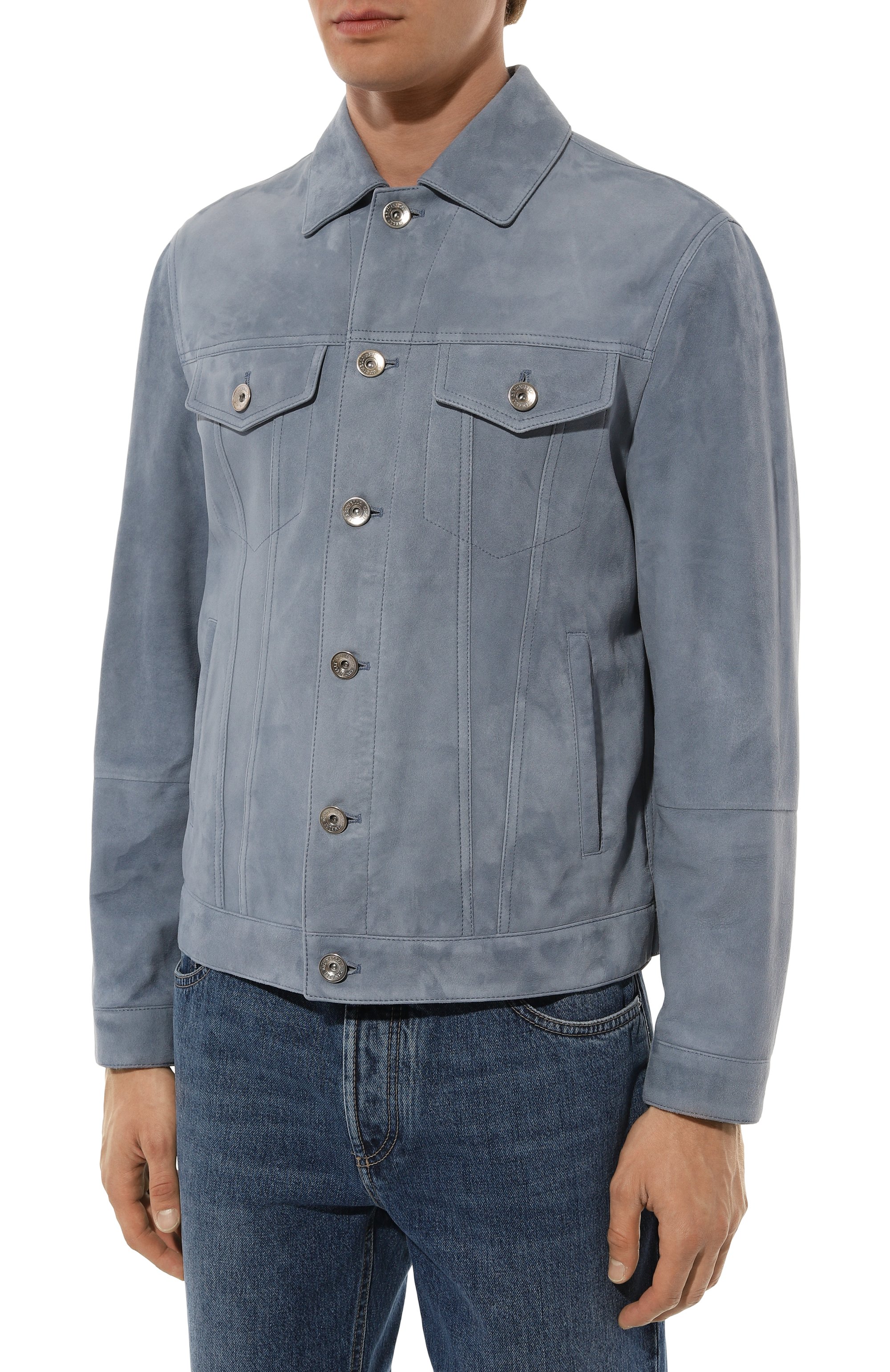 Замшевая куртка BRUNELLO CUCINELLI, арт. MPCAI1970, фото 3