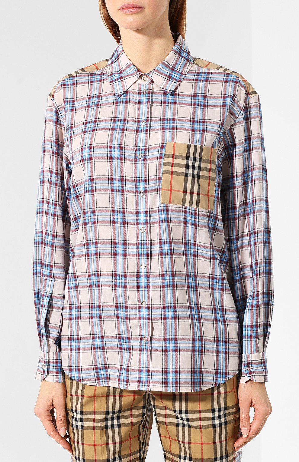 Рубашка BURBERRY, арт. 8016900, фото 3