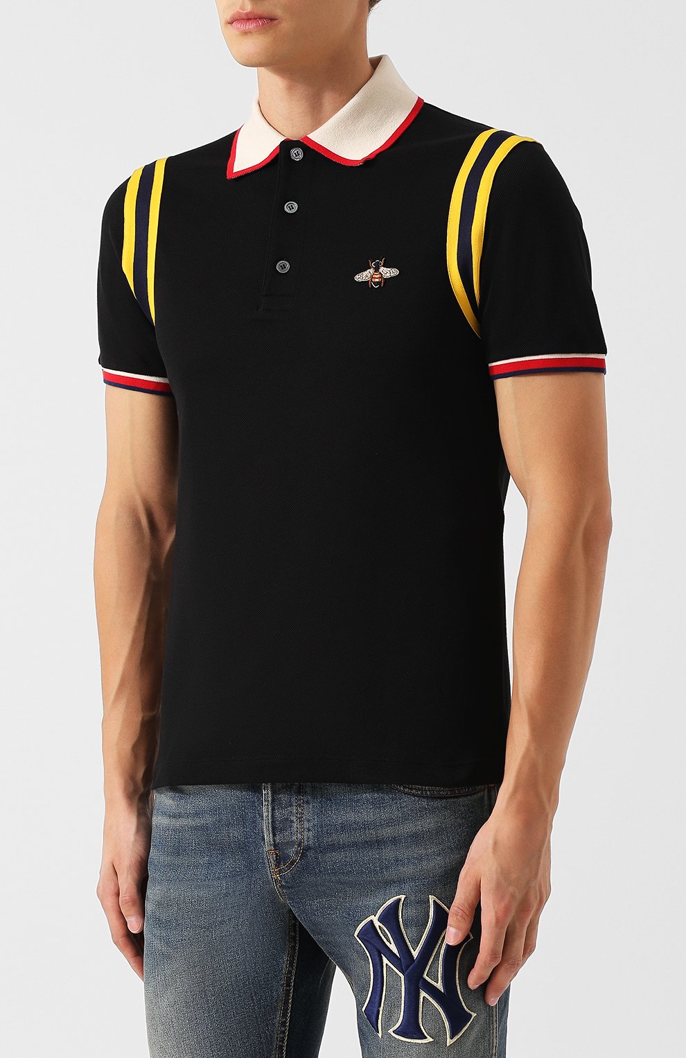 Хлопковое поло GUCCI, арт. 500971/X9M37, фото 3