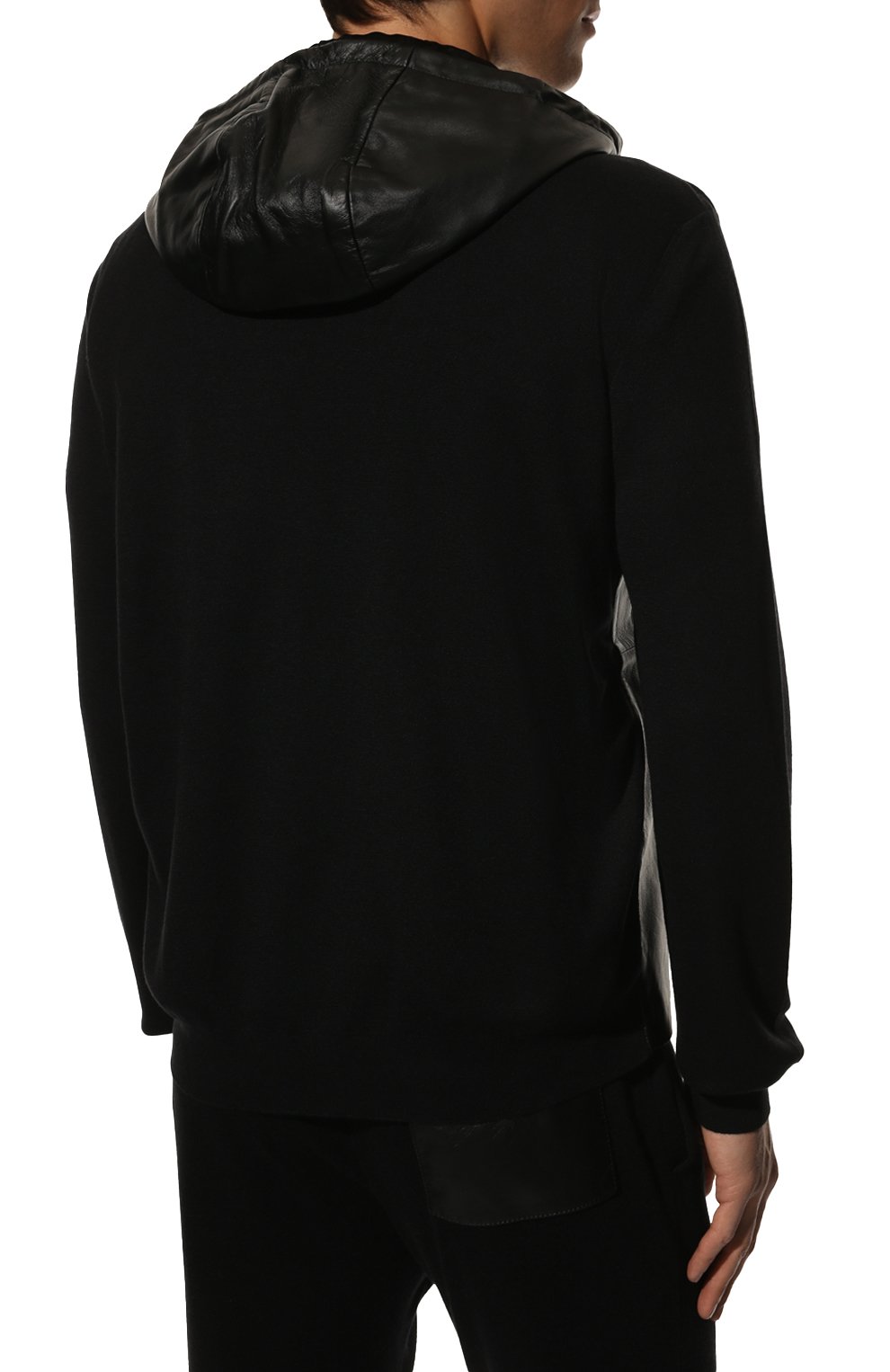 Комбинированная толстовка PRADA, арт. UMG102-1Z4R-F0002-221, фото 4