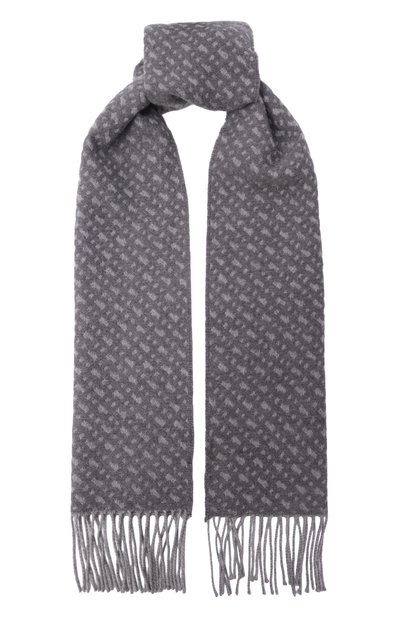 Мужской шерстяной шарф BOSS, арт. 50549851