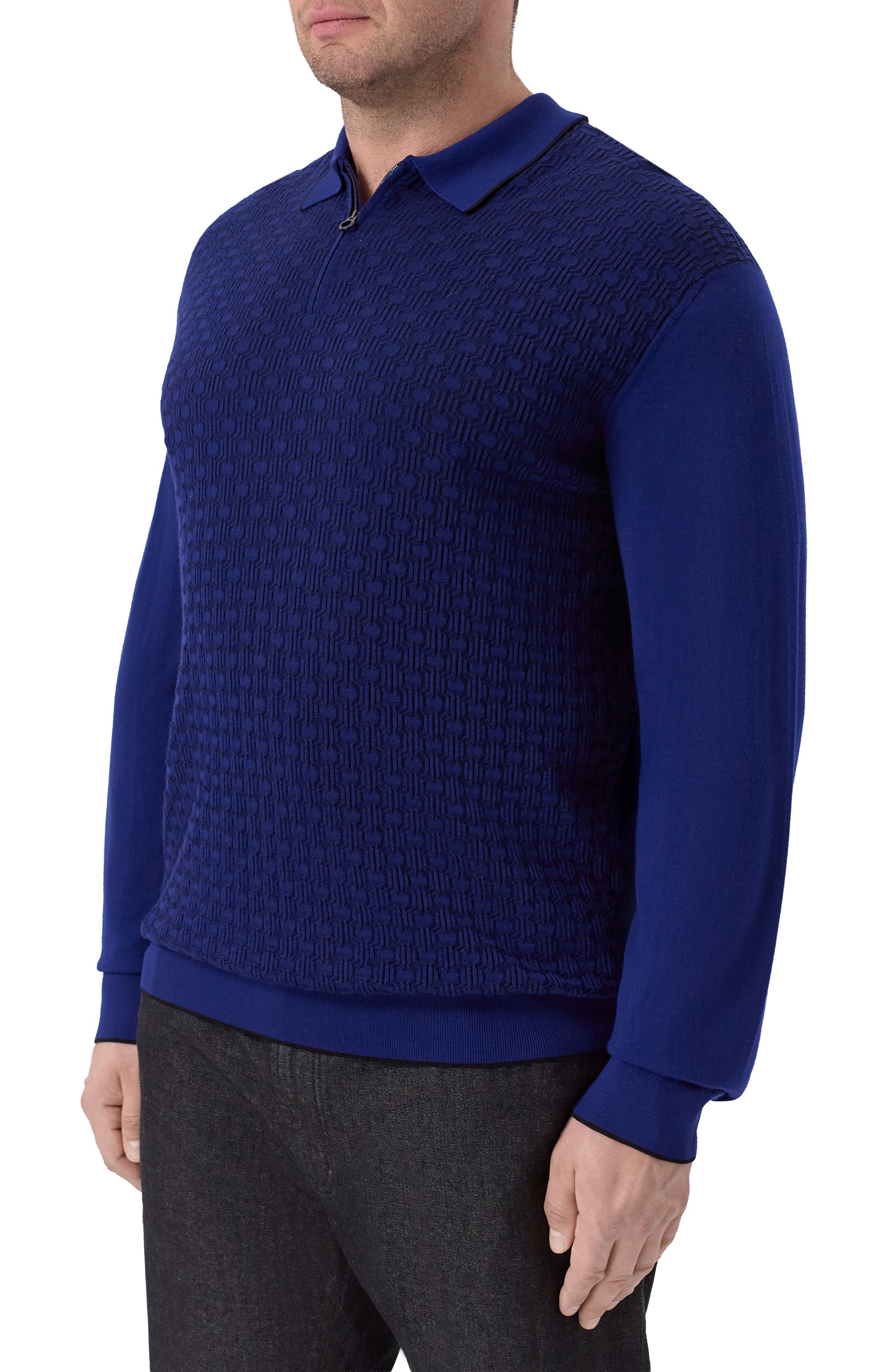 Поло из шерсти и шелка STEFANO RICCI, арт. KE06013P30/E25403, фото 3