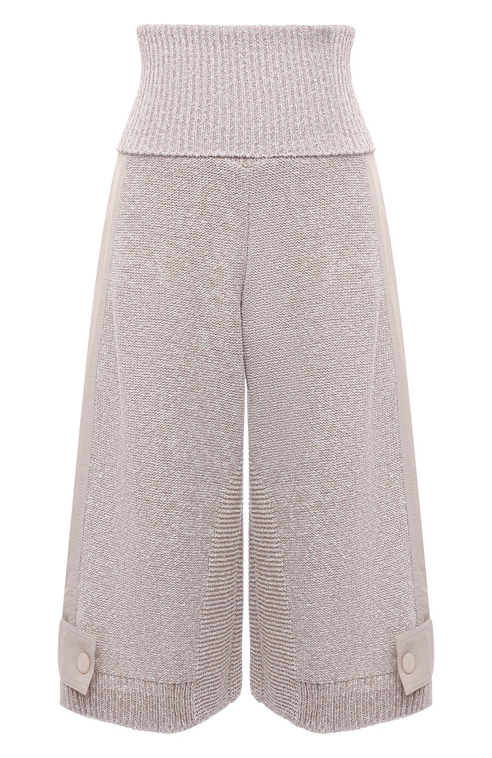 Хлопковые шорты STELLA MCCARTNEY бежевого цвета по цене 103000 руб., арт. 603071/S2250, фото 1 Хлопковые шорты STELLA MCCARTNEY, арт. 603071/S2250, фото 1
