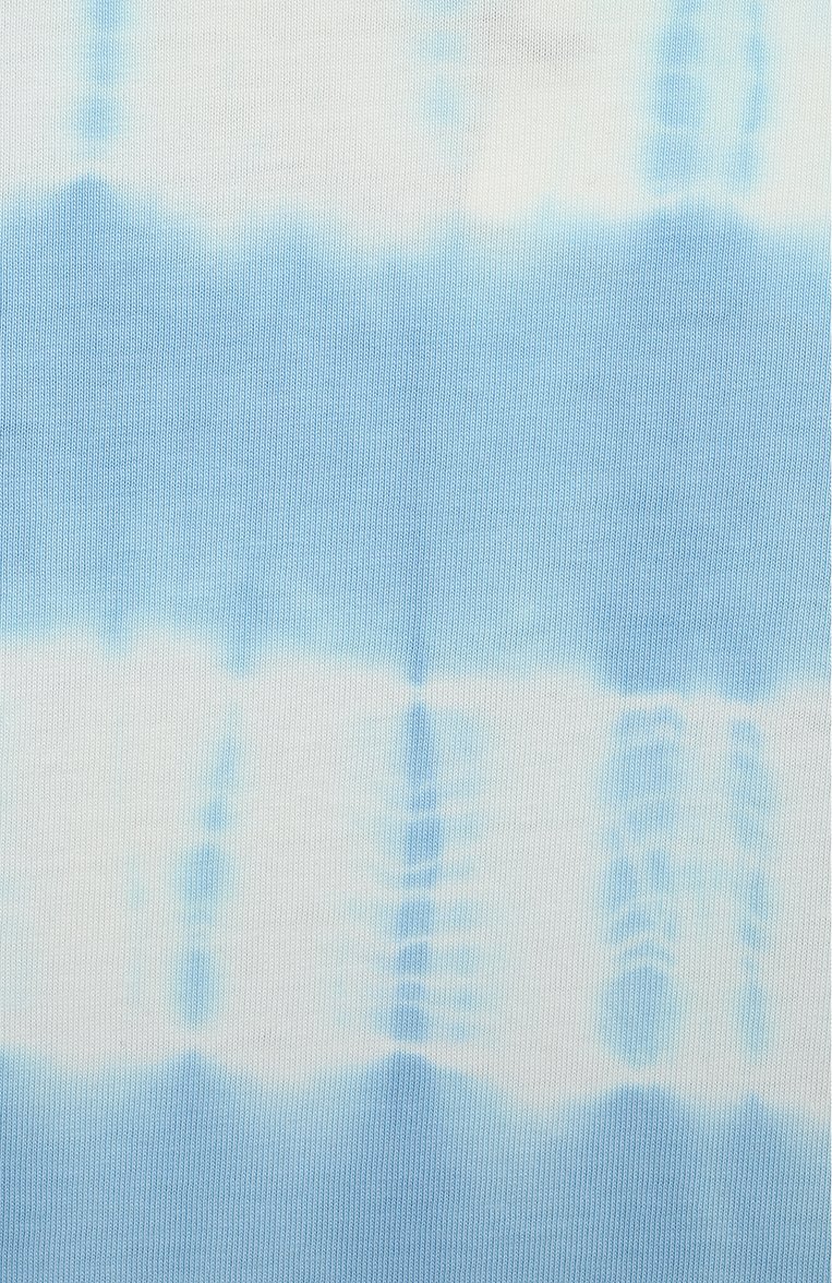 Детская хлопковая футболка SCOTCH AND SODA голубого цвета, арт. 172633-23-SSBM-D51 | Фото 3 (Рукава: Короткие; Мальчики Кросс-КТ: Футболка-одежда; Материал внешний: Хлопок; Региональные ограничения белый список (Axapta Mercury): Не проставлено)