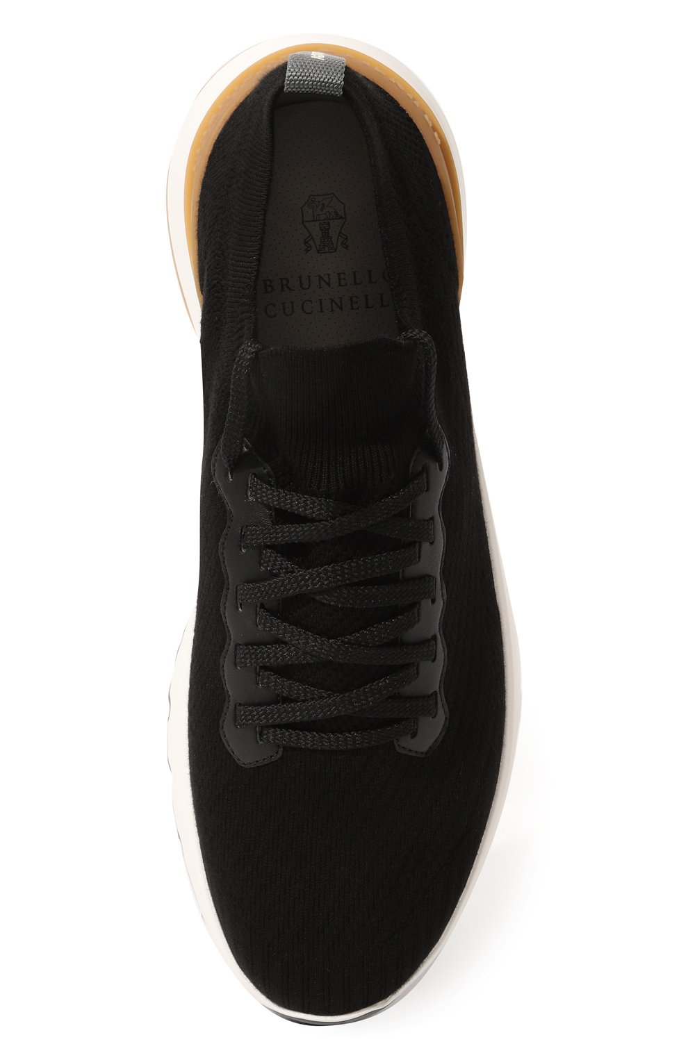 Текстильные кроссовки BRUNELLO CUCINELLI, арт. MZUPMB2055, фото 6