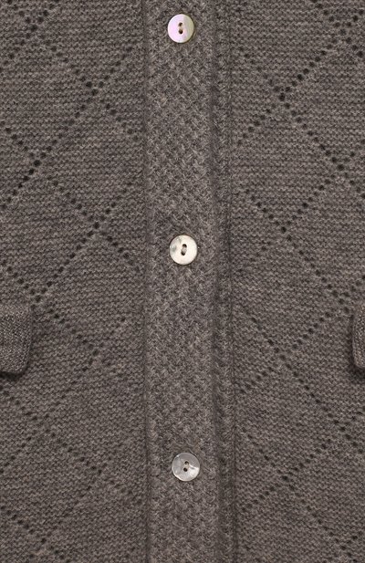 Удлиненный кардиган из кашемира OSCAR ET VALENTINE, арт. MAN03S, фото 3