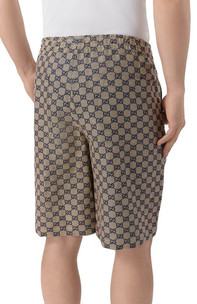 Льняные шорты GUCCI, арт. 742781/ZAM7G, фото 4