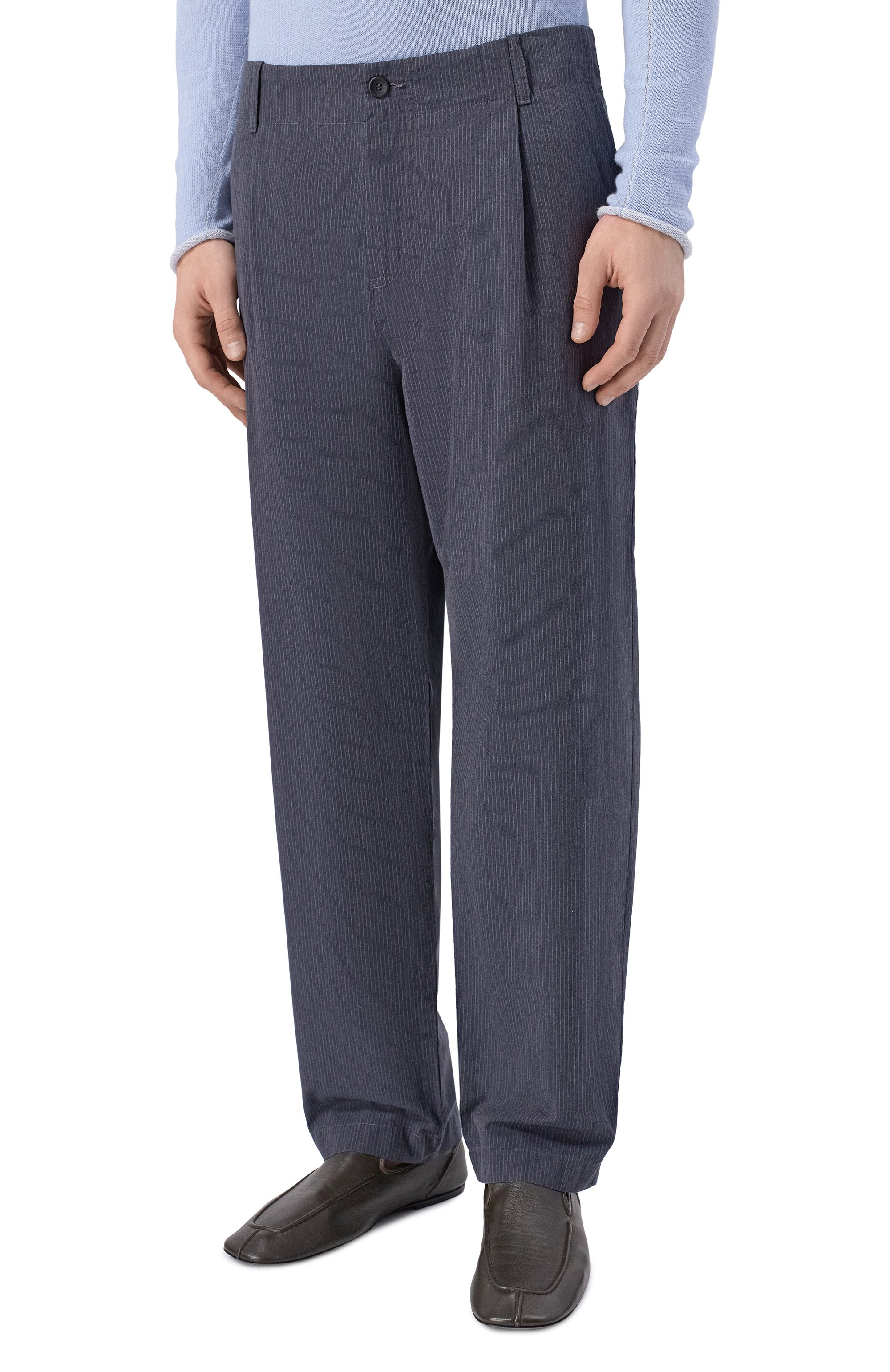 Хлопковые брюки HANNES ROETHER, арт. PA21DRE.5136, фото 3