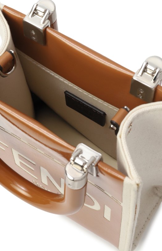 Сумка Sunshine mini Fendi 8BS051 ANT7 Коричневый  8BS051 ANT7 Фото 5