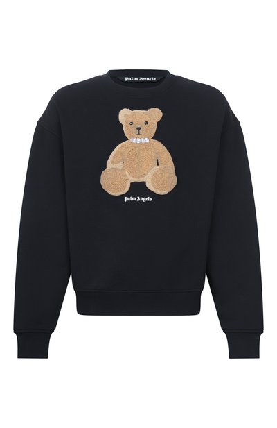 Мужской хлопковый свитшот PALM ANGELS, арт. PMBA08HS26FLE009