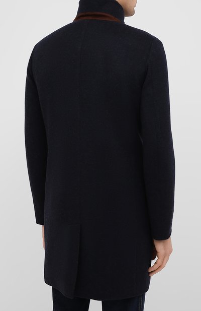 Кашемировое пальто с подкладкой из нутрии LORO PIANA, арт. FAF4118, фото 4