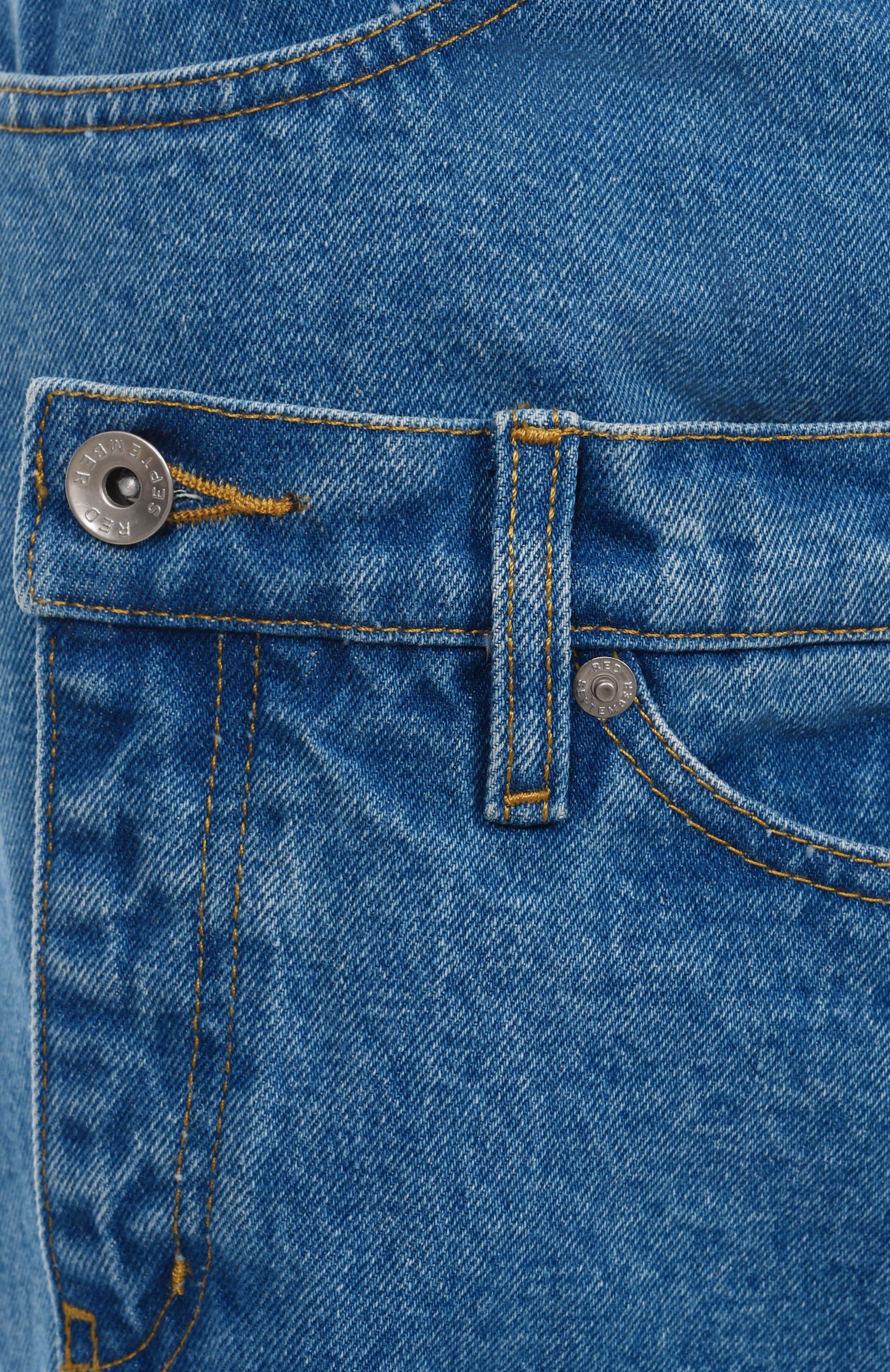 Джинсы RED SEPTEMBER синего цвета по цене 26250 руб., арт. 924.02.DNM11.41, фото 6 Джинсы RED SEPTEMBER, арт. 924.02.DNM11.41, фото 6