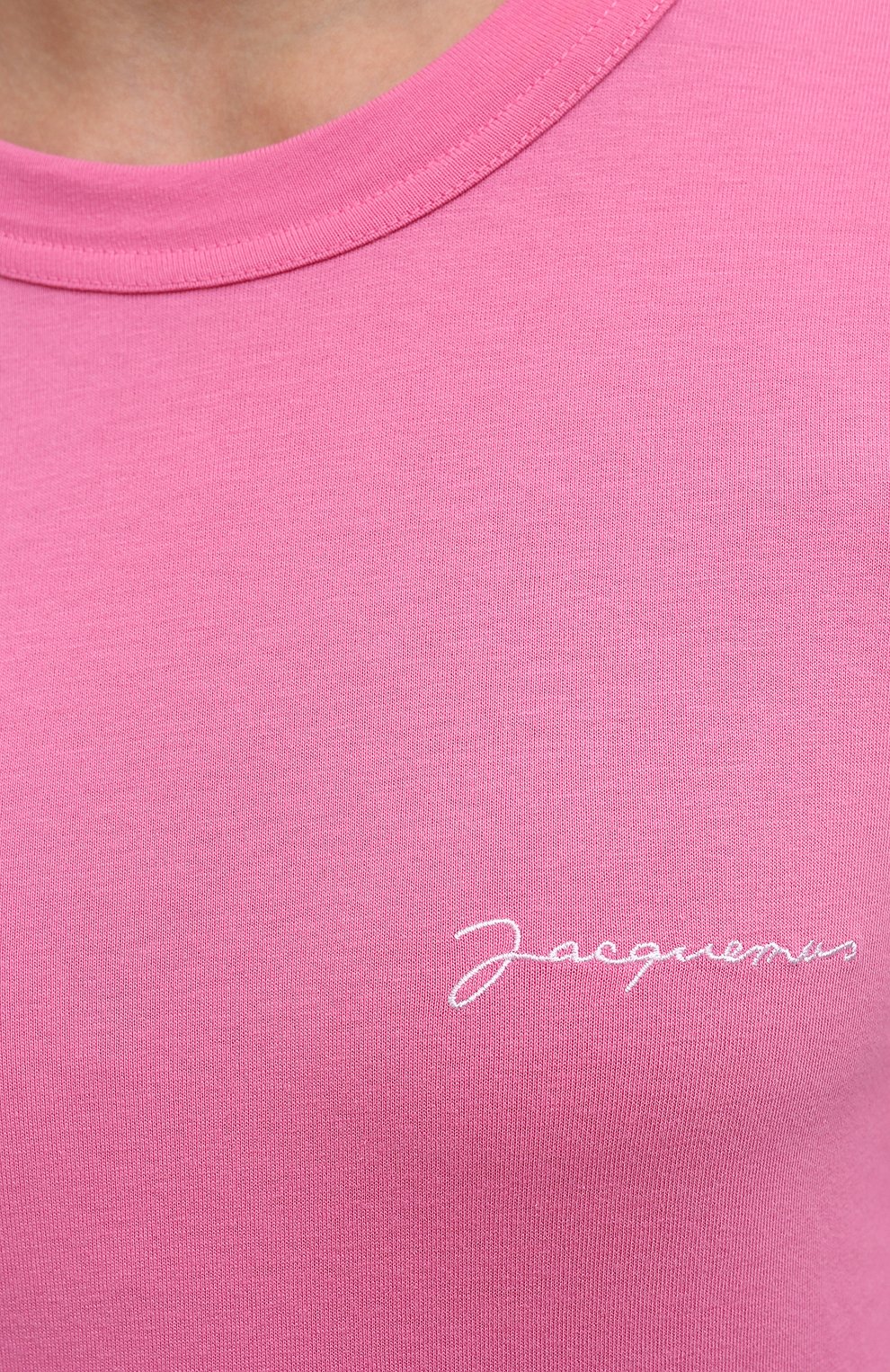 Хлопковый лонгслив JACQUEMUS, арт. 211JS002-2160, фото 5