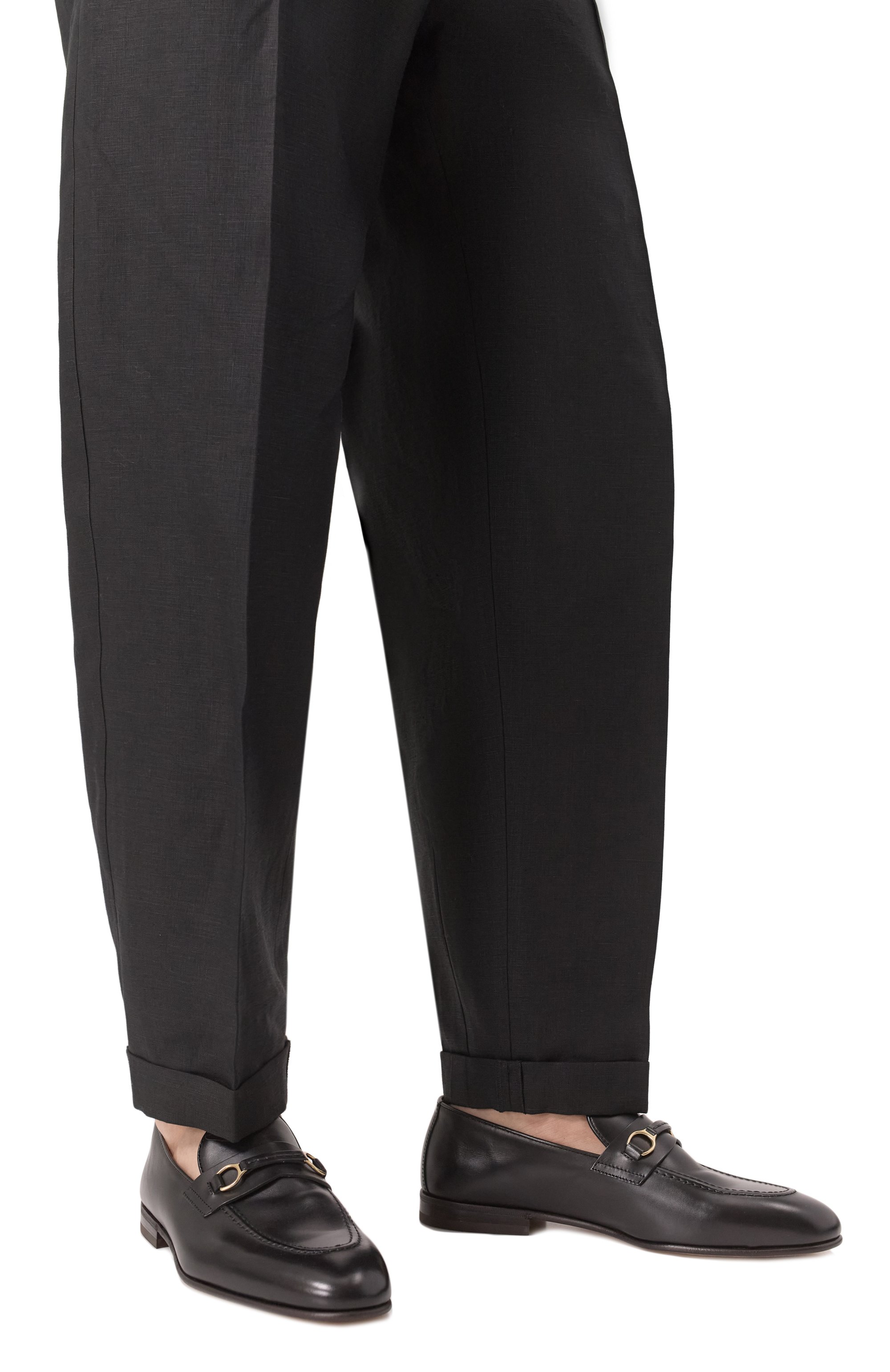 Кожаные лоферы BRUNELLO CUCINELLI, арт. MZUDIPG728, фото 3