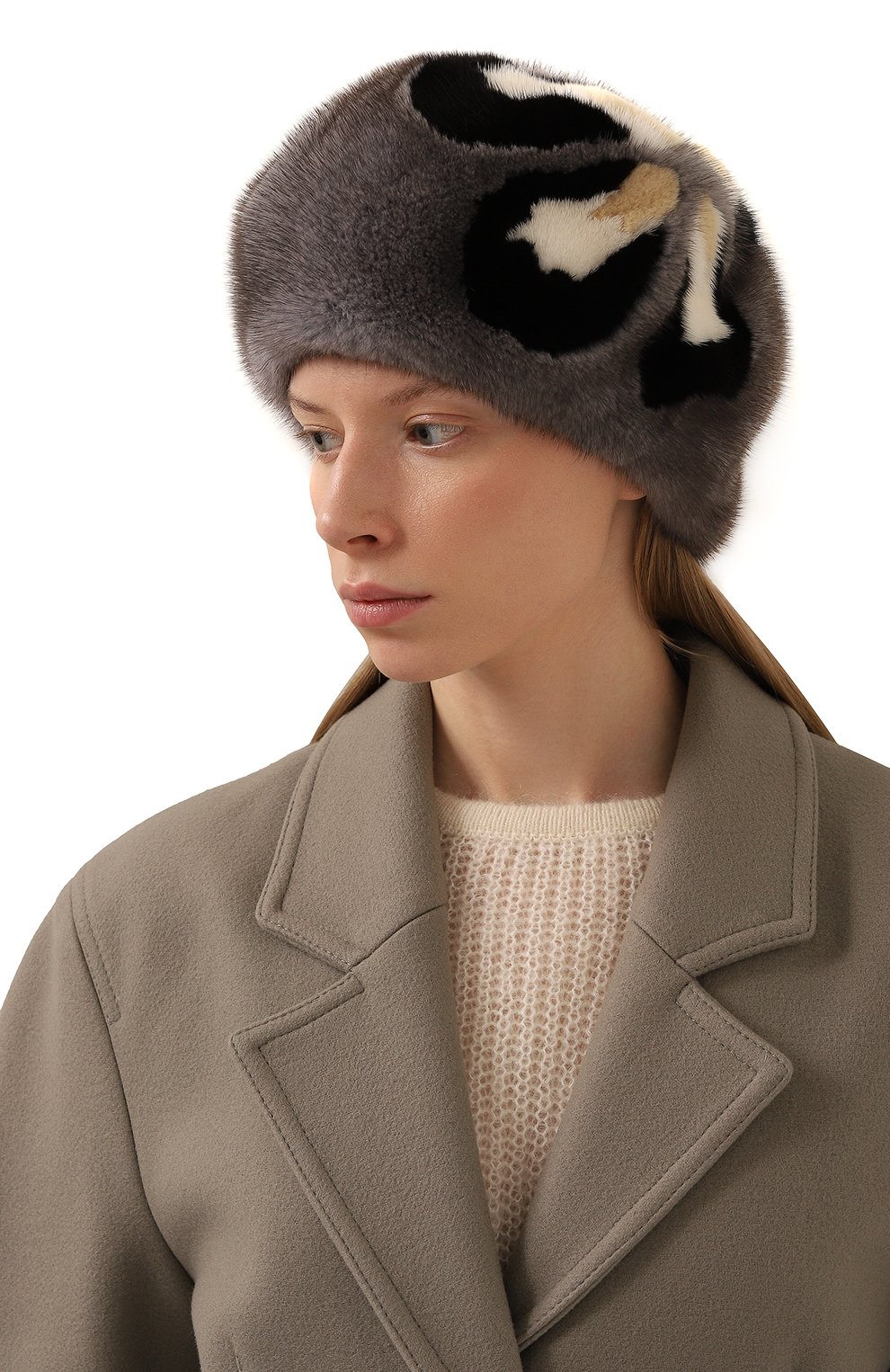 Берет из меха норки асель FURLAND, арт. 0207800110048300646, фото 2