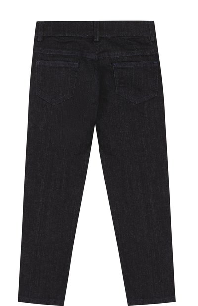 Джинсы зауженного кроя LANVIN синего цвета по цене 19450 руб., арт. 4I6630/IX490/6-9, фото 2 Джинсы зауженного кроя LANVIN, арт. 4I6630/IX490/6-9, фото 2