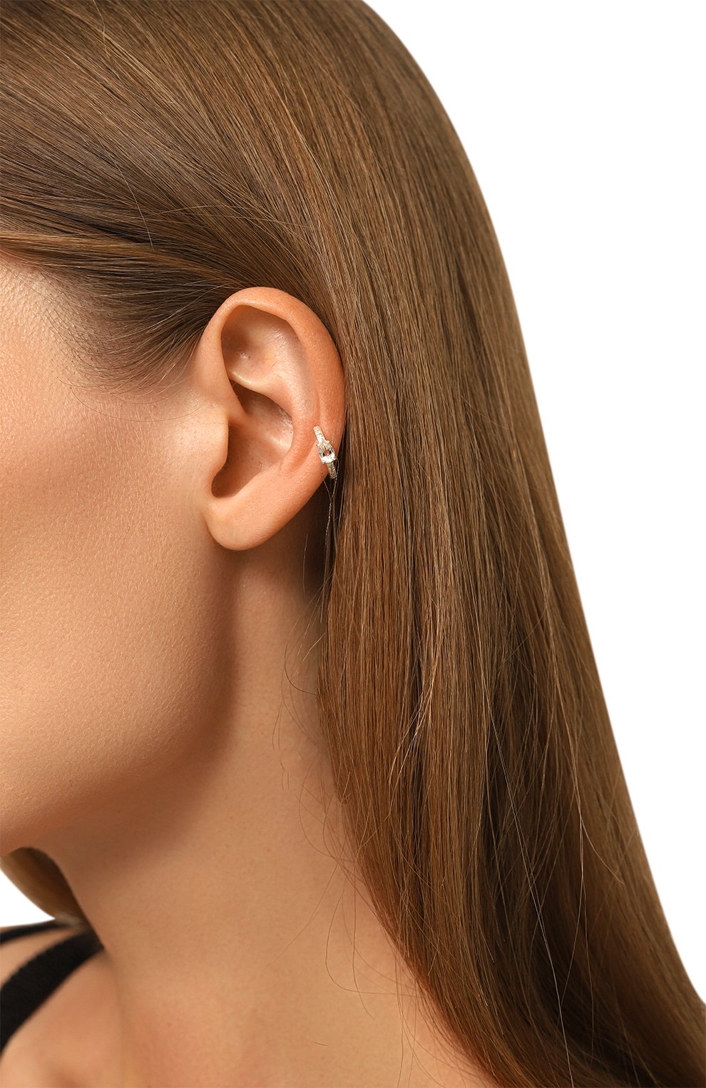 Кафф с белым топазом MOONKA, арт. ec-c-wtpz, фото 2