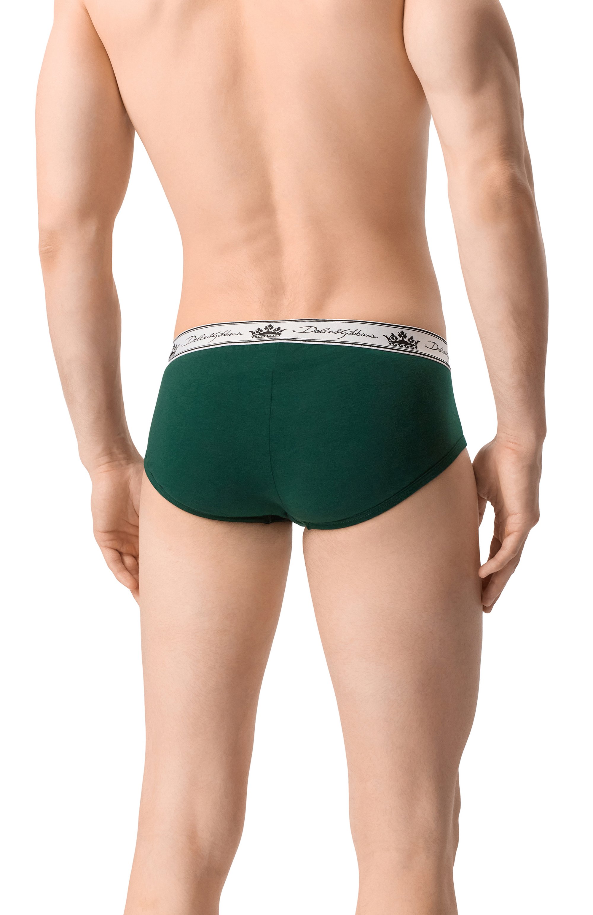 Хлопковые брифы DOLCE & GABBANA, арт. M3B82J/0NR55, фото 3