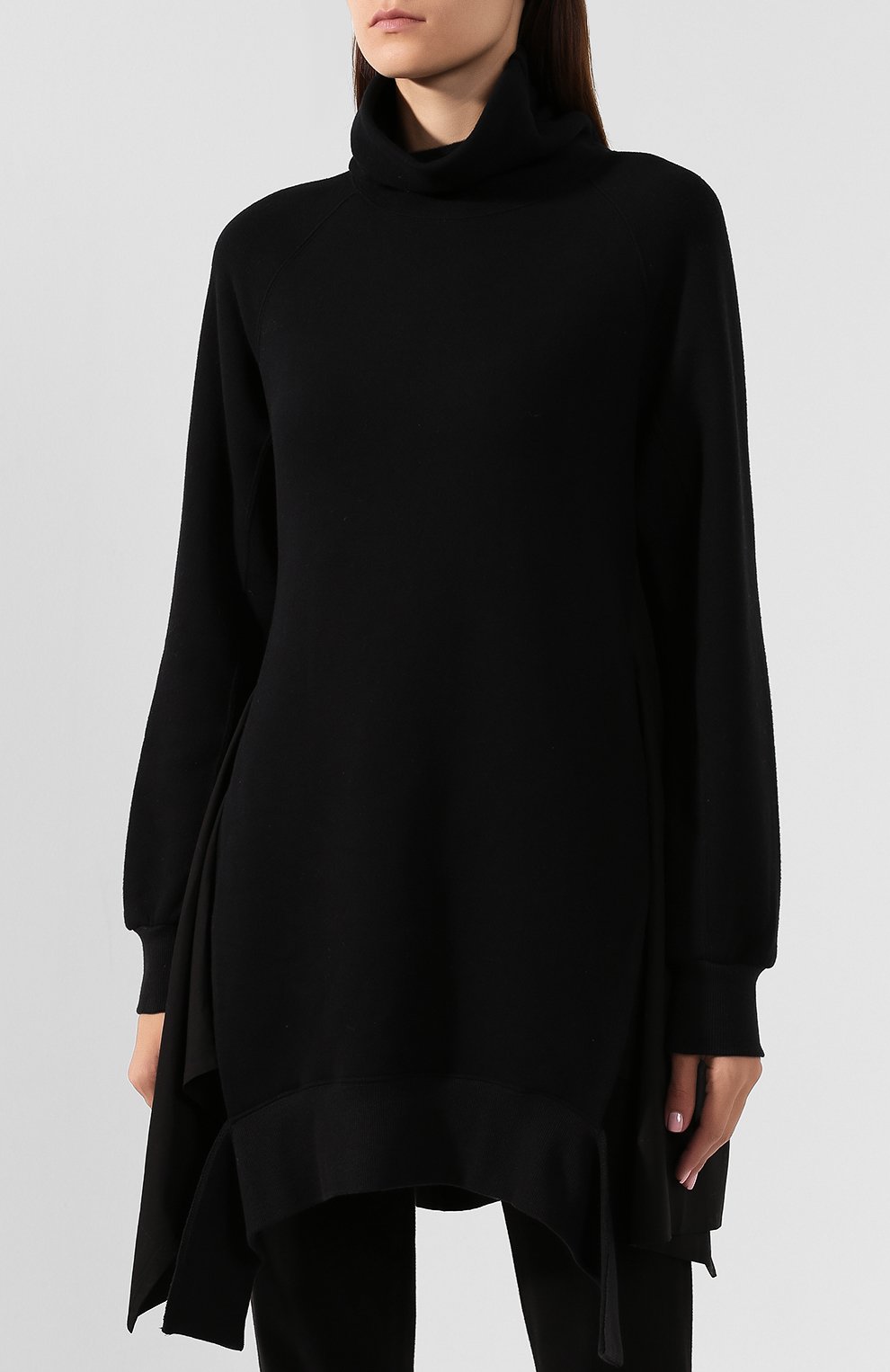 Хлопковый свитер YOHJI YAMAMOTO, арт. FJ-B54-800, фото 3