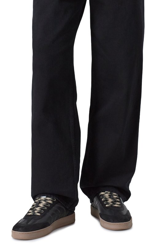 Кожаные кеды Wembley Crime London 11252AA8 Чёрный  11252AA8 Фото 3