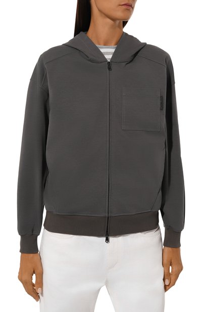 Хлопковая толстовка BRUNELLO CUCINELLI, арт. MH827BP426, фото 3
