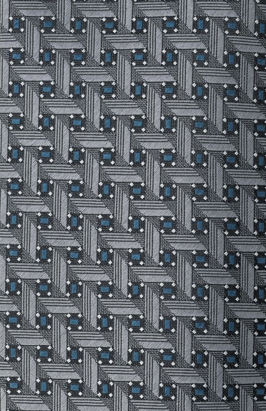 Шелковый галстук Canali 18/HJ04497 Серый  18/HJ04497 Фото 4