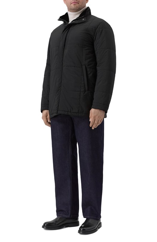 Куртка с воротником из норки MVST 53453/BIG SIZE/0LMETEX AMEDE0 Чёрный  53453/BIG SIZE/0LMETEX AMEDE0 Фото 2