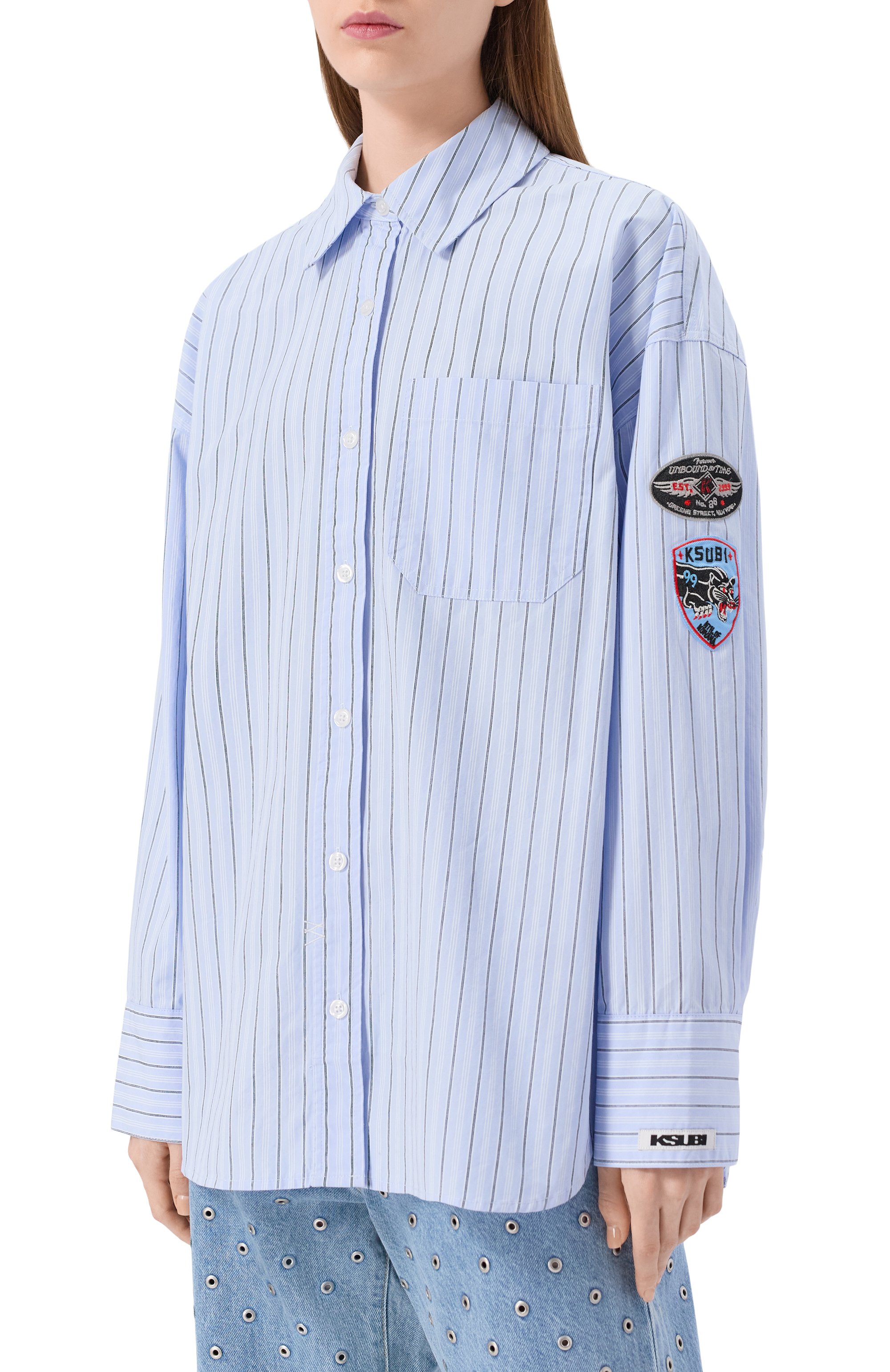Хлопковая рубашка the astra KSUBI, арт. WFA25SH007, фото 3