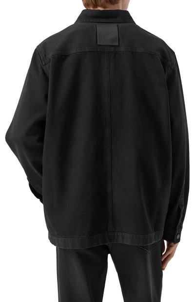 Джинсовая рубашка HUGO темно-серого цвета по цене 19950 руб., арт. 50549765, фото 4 Джинсовая рубашка HUGO, арт. 50549765, фото 4