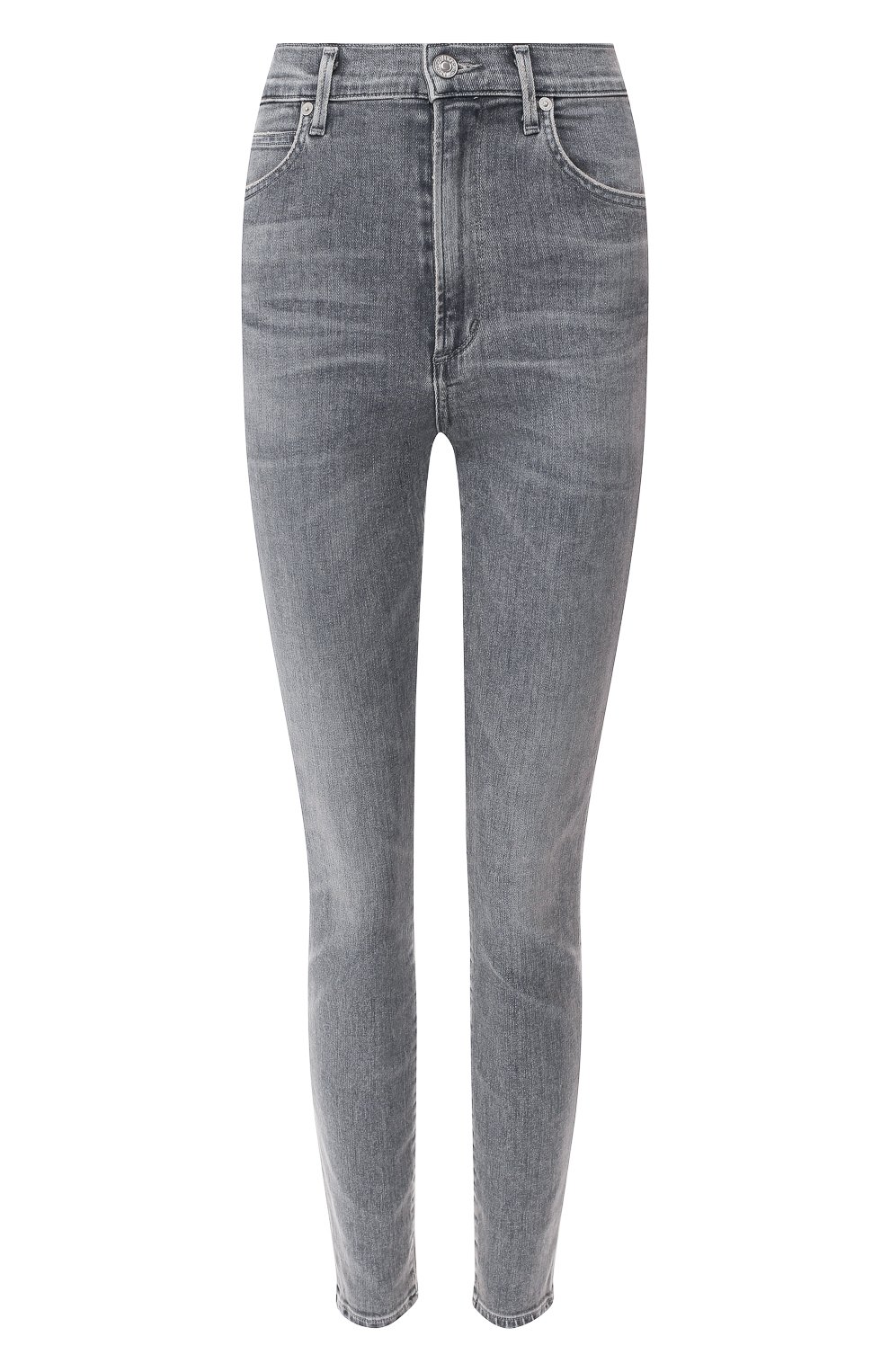 Джинсы-скинни CITIZENS OF HUMANITY серого цвета по цене 37650 руб., арт. 1611C-979, фото 1 Джинсы-скинни CITIZENS OF HUMANITY, арт. 1611C-979, фото 1