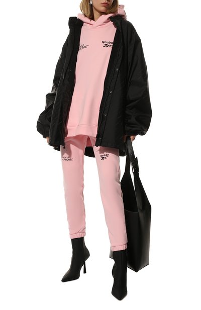 Хлопковые джоггеры reebok x monochrome REEBOK, арт. HE0856, фото 2