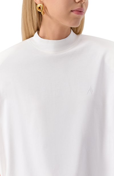 Хлопковая футболка THE ATTICO, арт. 251WCT00173/JJJ025AA, фото 5