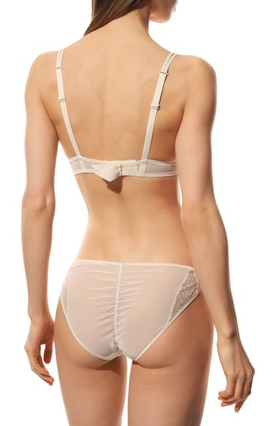 Трусы-слипы CHANTAL THOMASS молочного цвета по цене 8840 руб., арт. T01F60, фото 3 Трусы-слипы CHANTAL THOMASS, арт. T01F60, фото 3