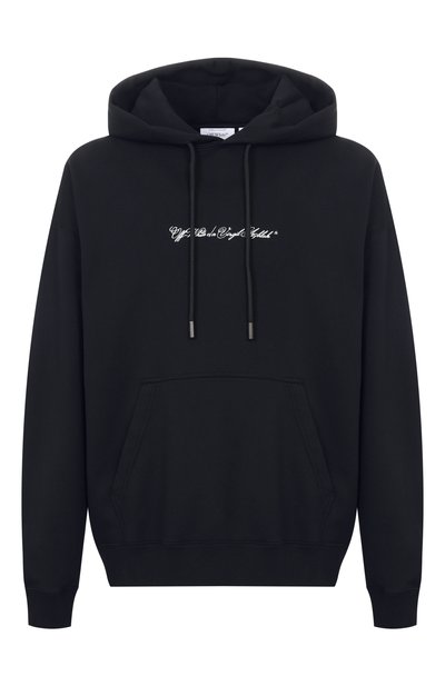 Мужской хлопковое худи OFF-WHITE, арт. 0MBB085S26FLE004