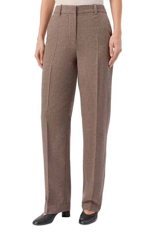 Брюки из шерсти и кашемира Co 5532BWCF-F25 Коричневый  5532BWCF-F25 Фото 3
