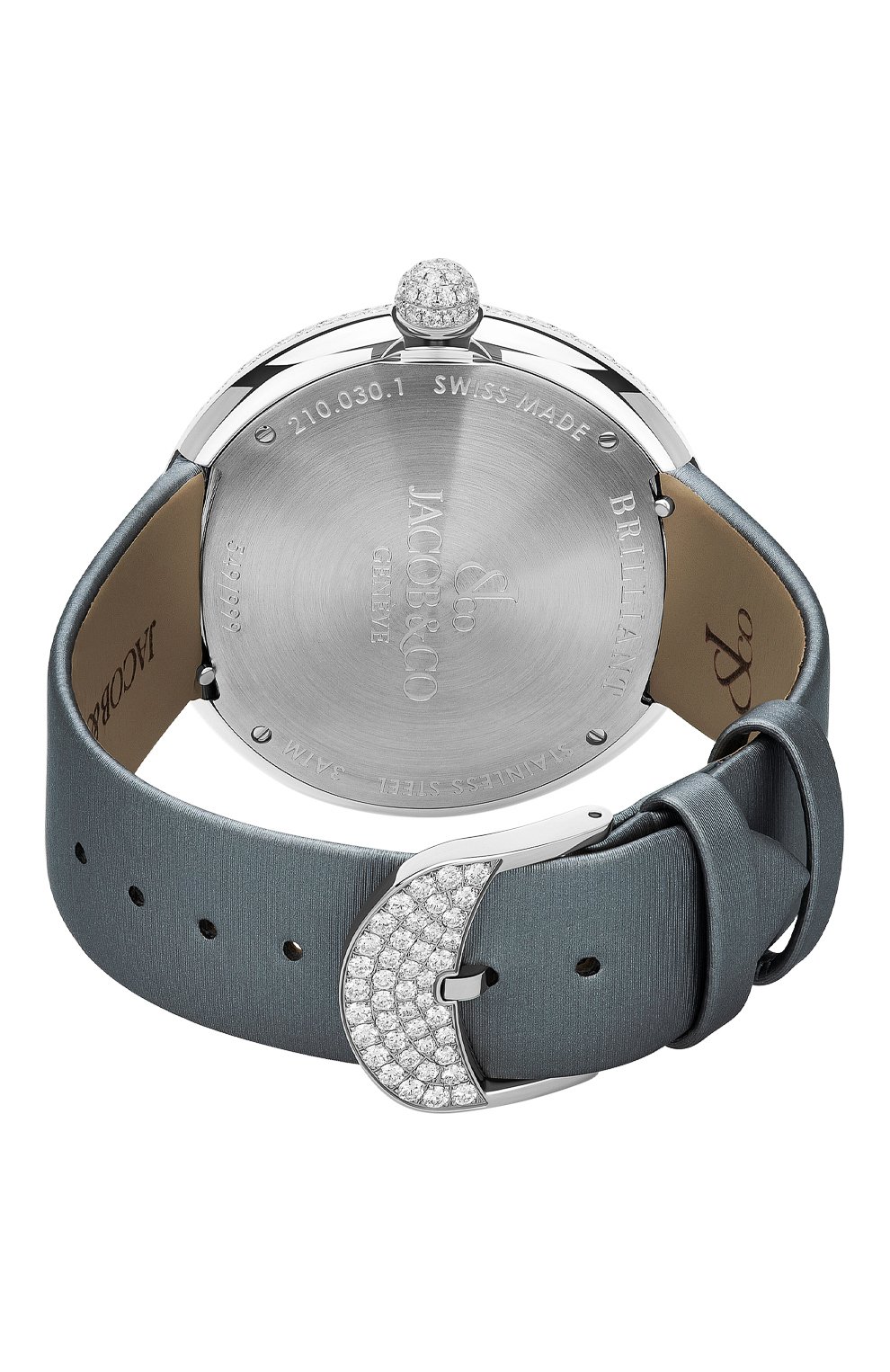 Часы brilliant half pave JACOB AND CO, арт. BQ030.10.RH.KH.A, фото 3
