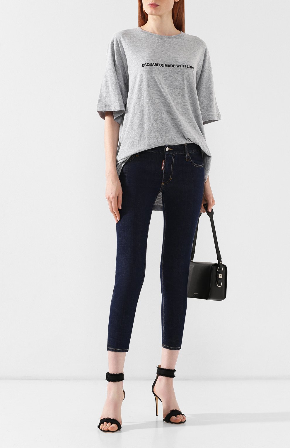 Хлопковая футболка DSQUARED2, арт. S75GD0028/S22146, фото 2