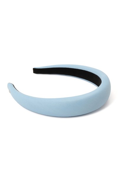 Ободок для волос ALEXANDRE DE PARIS голубого цвета по цене 15960 руб., арт. THB30-1T-P23 C, фото 3 Ободок для волос ALEXANDRE DE PARIS, арт. THB30-1T-P23 C, фото 3