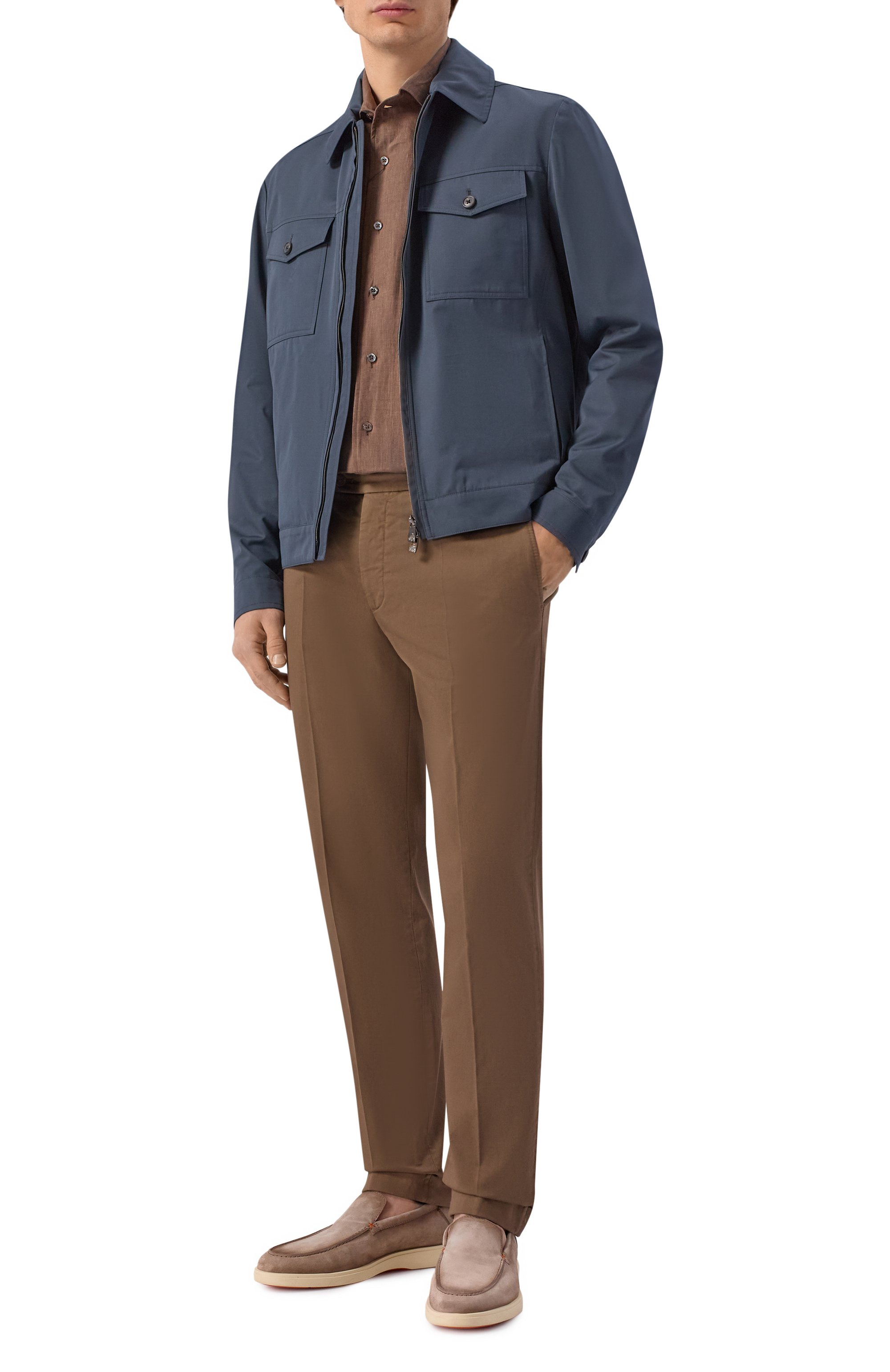 Льняная рубашка CORNELIANI, арт. 27P213/2711334, фото 2