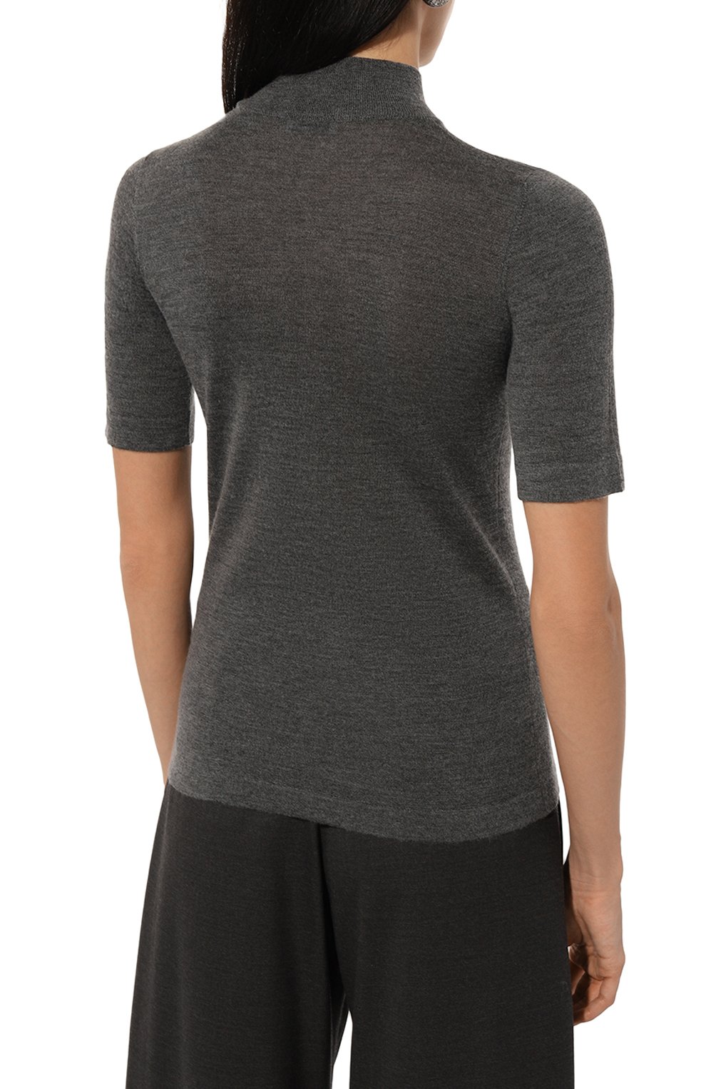 Водолазка из кашемира и шелка BRUNELLO CUCINELLI, арт. M13800004, фото 4