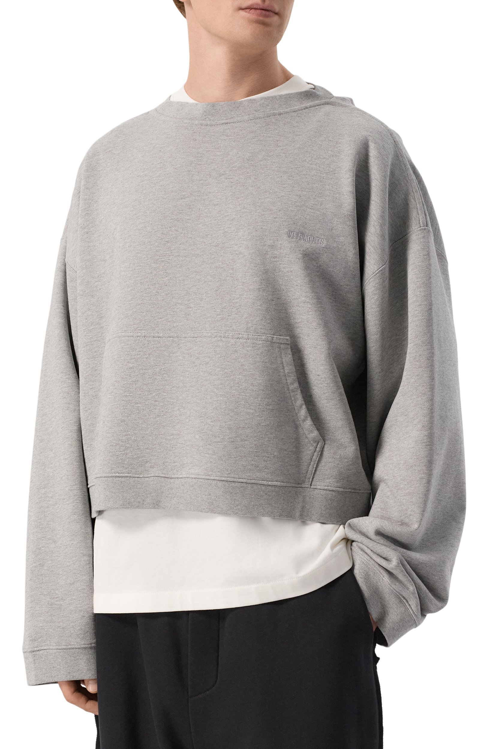 Хлопковое худи vetements x champion VETEMENTS, арт. MH27HD223G, фото 7