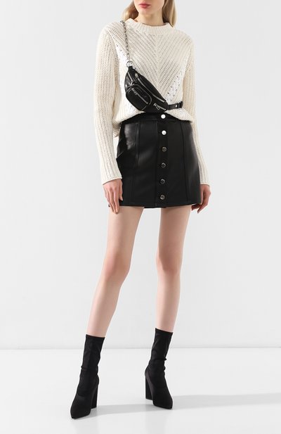 Кожаная мини-юбка RAG AND BONE, арт. W292B09L9, фото 2