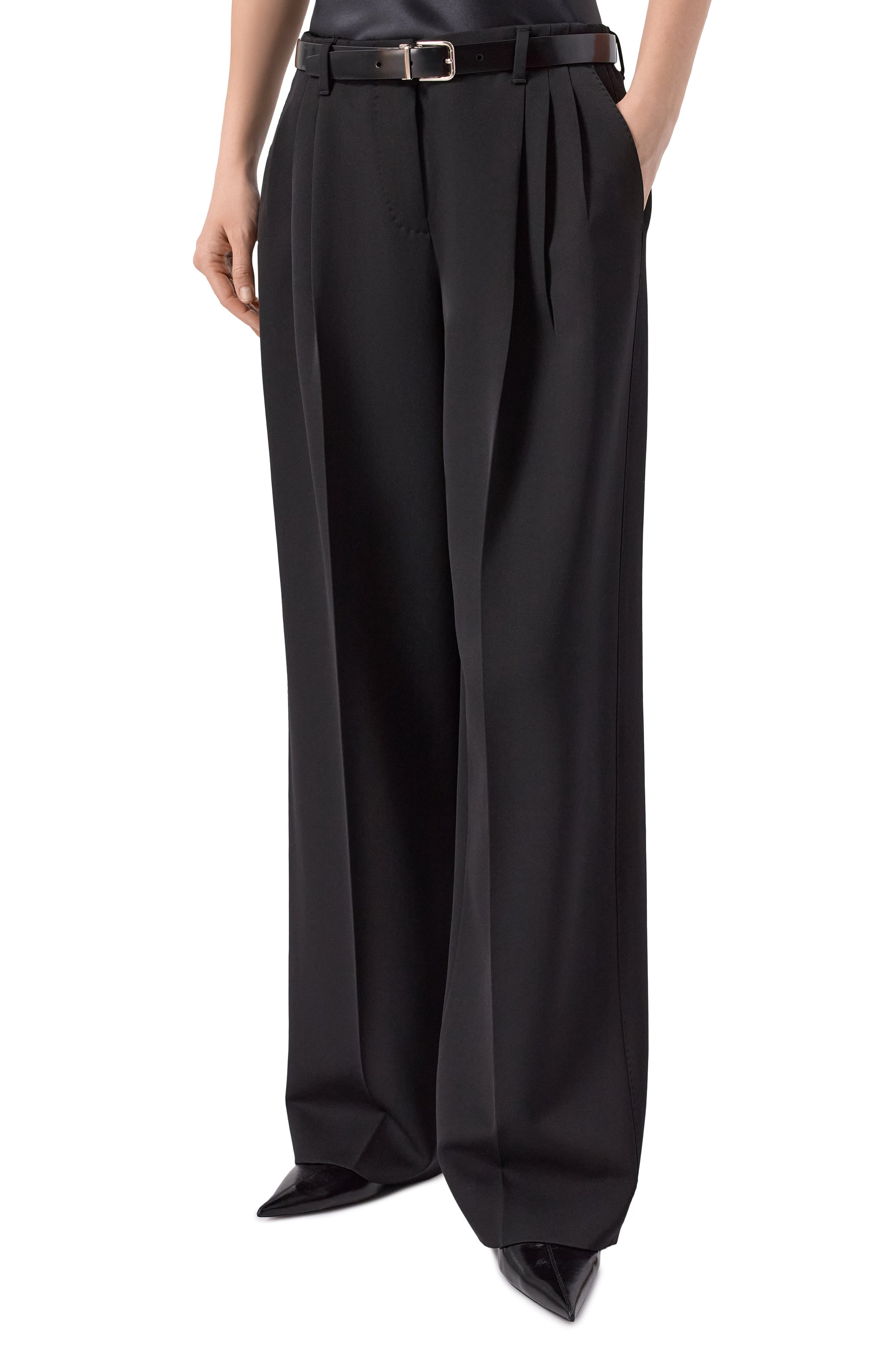 Шерстяные брюки DOLCE & GABBANA, арт. FTDMIT/FU21E, фото 3