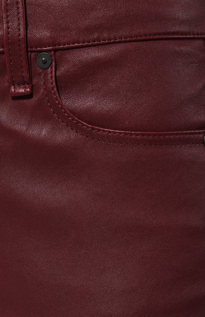 Кожаные брюки RAG AND BONE, арт. WAW19F7049LF49, фото 5